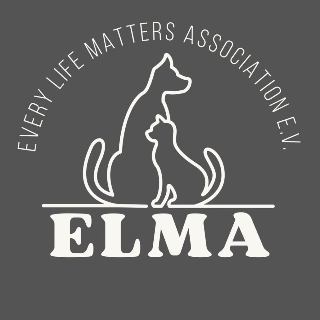Logo ELMA e.V. Every Live Matters Tierschutz Leipzig
